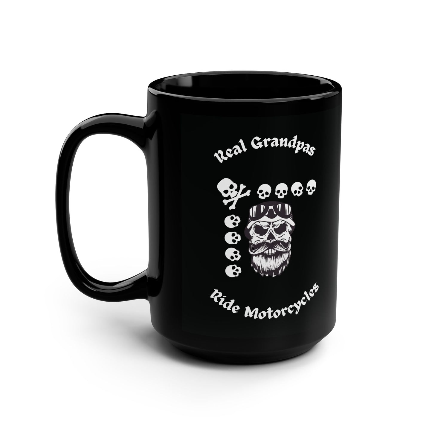 Grandpa Motorcycle Mug, Real Grandpas Ride Motorcycles Coffee Cup, Father's Day Gift, Motorcycle Lover Gift, Grandfather Gift, Biker Mug,