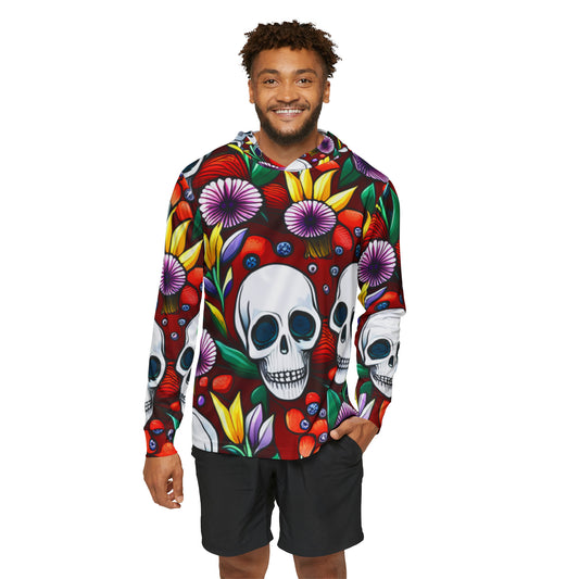 Floral Skull Fusion Warmup Hoodie