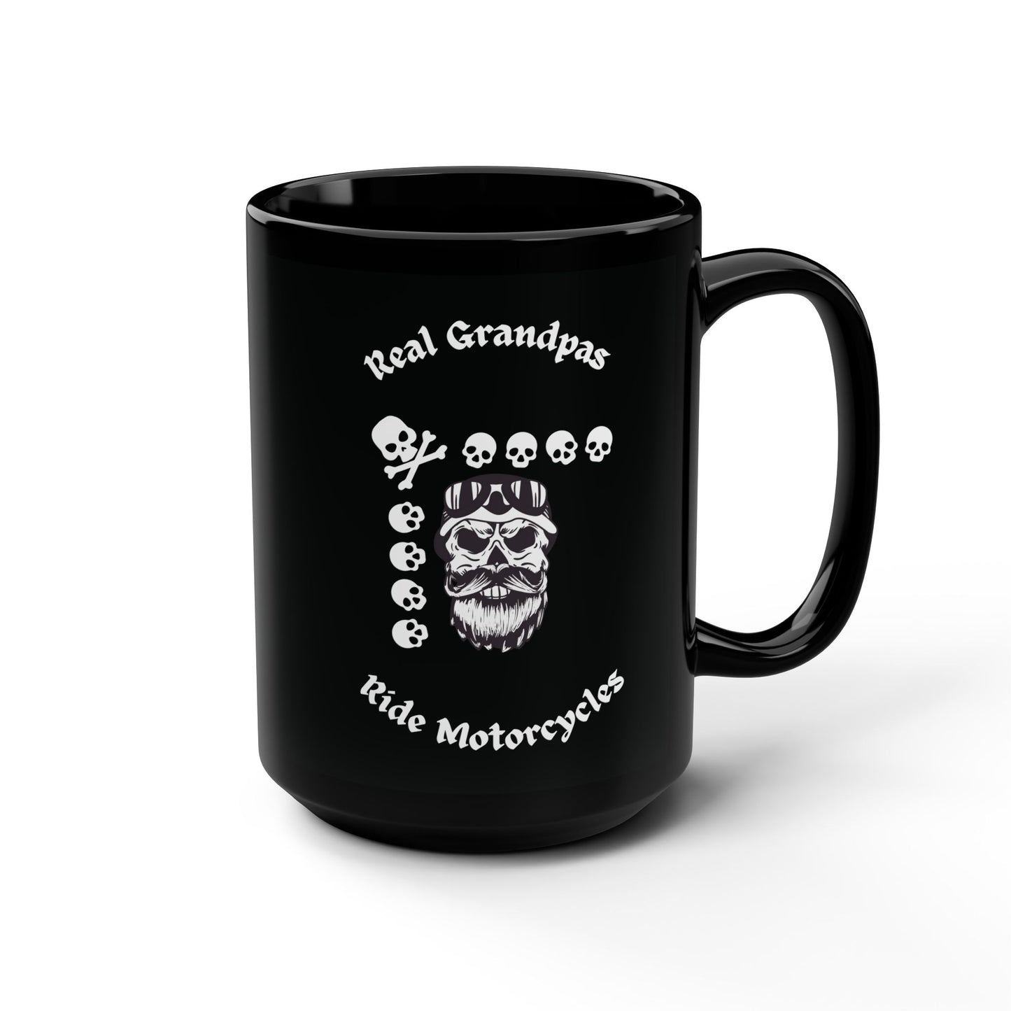 Grandpa Motorcycle Mug, Real Grandpas Ride Motorcycles Coffee Cup, Father's Day Gift, Motorcycle Lover Gift, Grandfather Gift, Biker Mug,