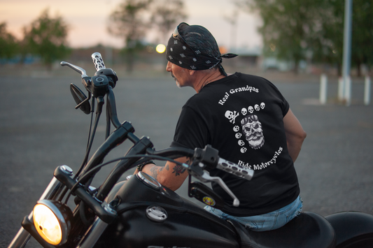 Real Grandpas ride Motorcycles Unisex t-shirt