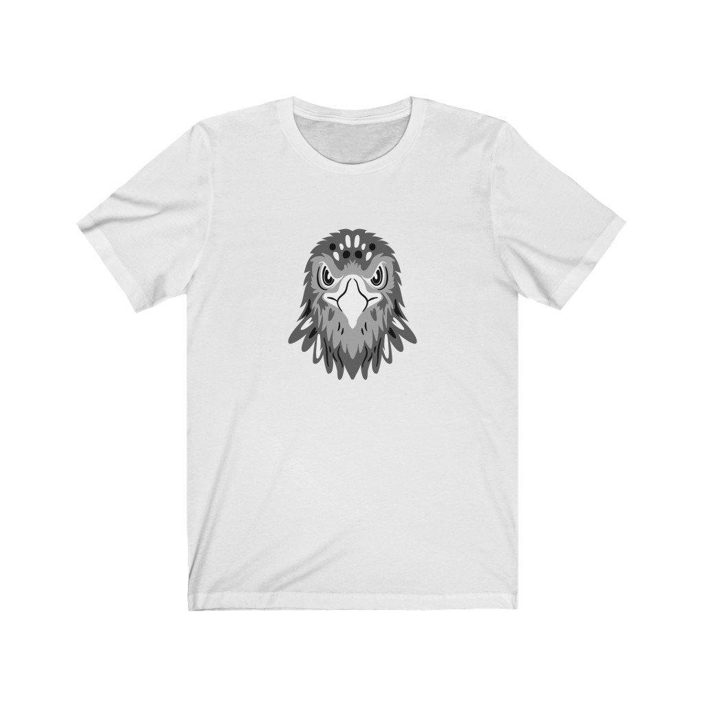 Angry Eagle grey Unisex Jersey Short Sleeve Tee.