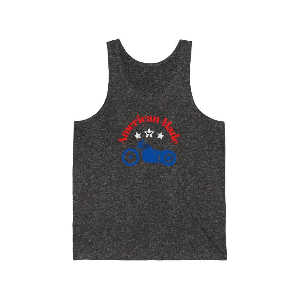 American Made Unisex Jersey Tank - Domino Zee