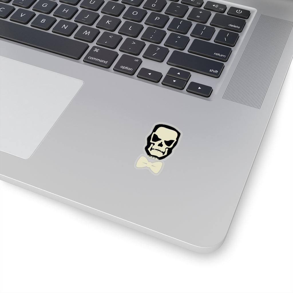 Skull Geek Kiss-Cut Stickers - Domino Zee