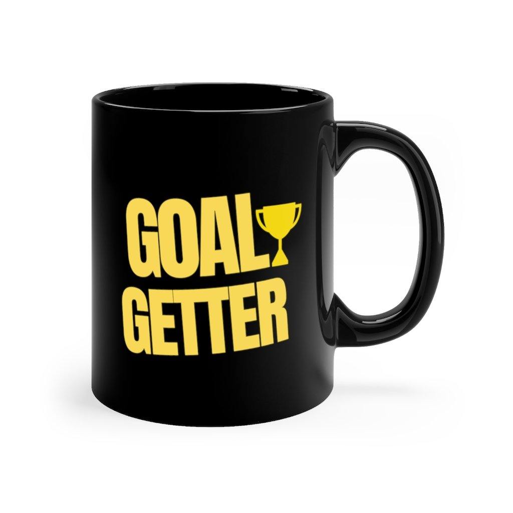 Goal Getter Black mug 11oz.