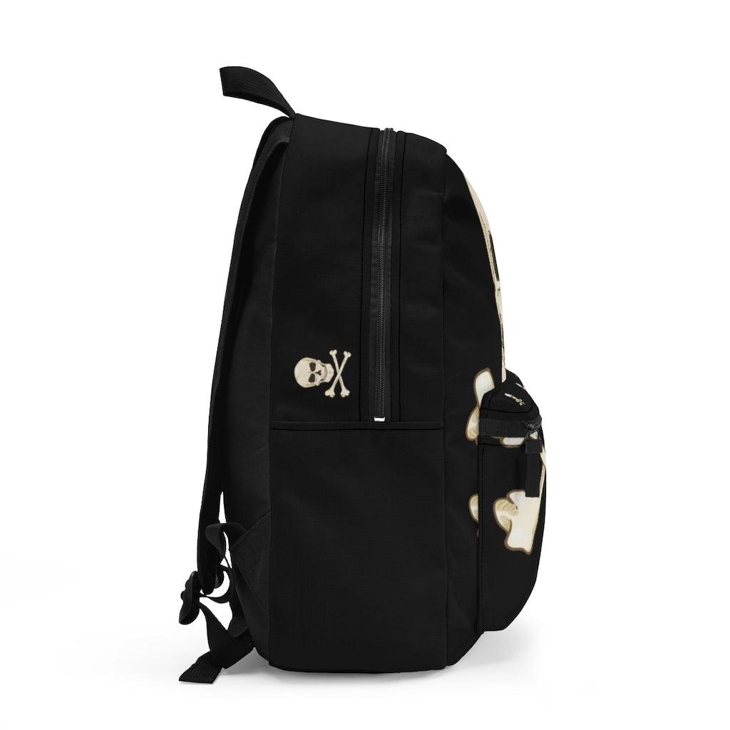 Skull & Cross Bones Backpack (Made in USA) - Domino Zee