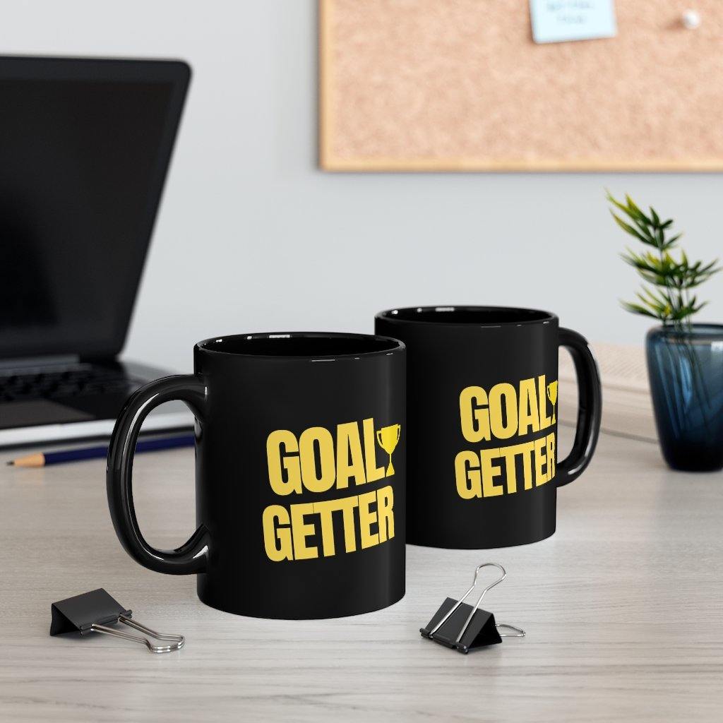 Goal Getter Black mug 11oz.