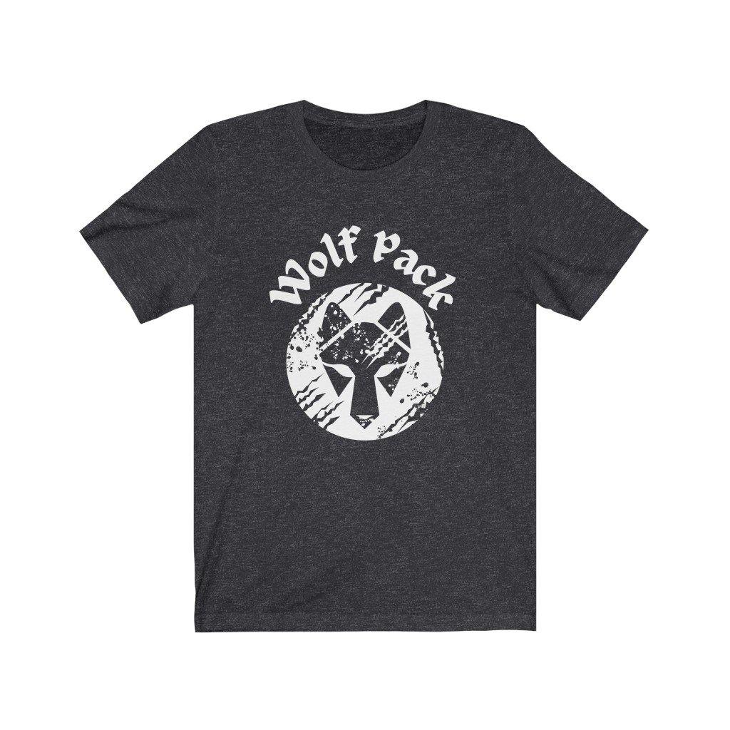 Wolf Pack Unisex Jersey Short Sleeve Tee - Domino Zee