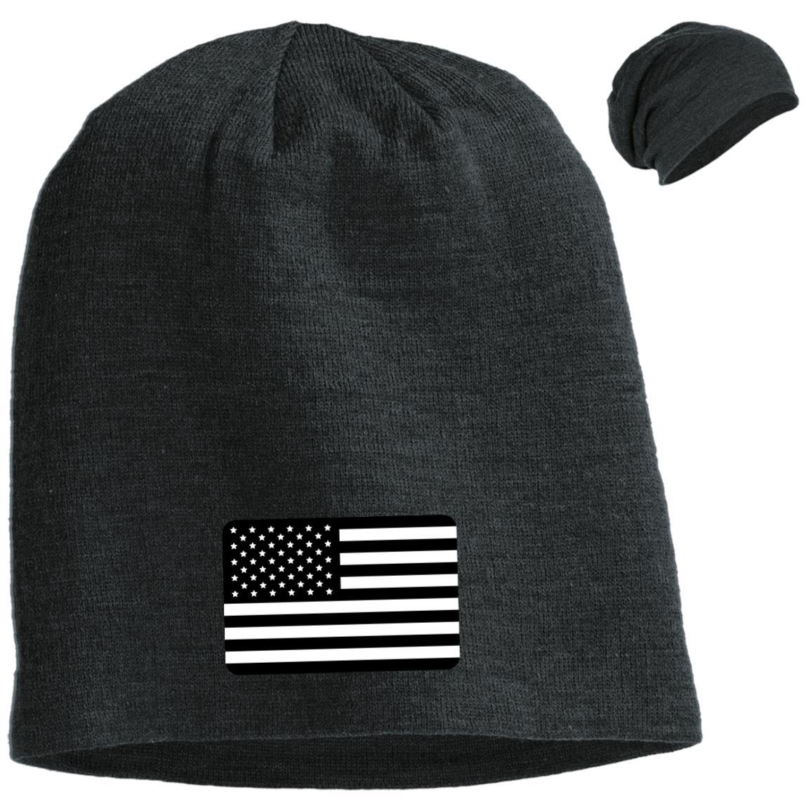 United States of America Flag  Slouch Beanie - Domino Zee