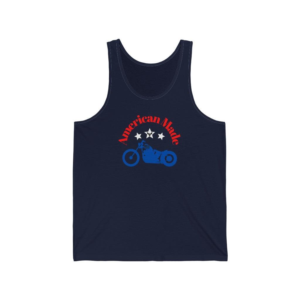 American Made Unisex Jersey Tank - Domino Zee