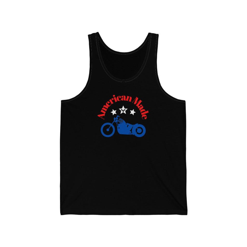 American Made Unisex Jersey Tank - Domino Zee