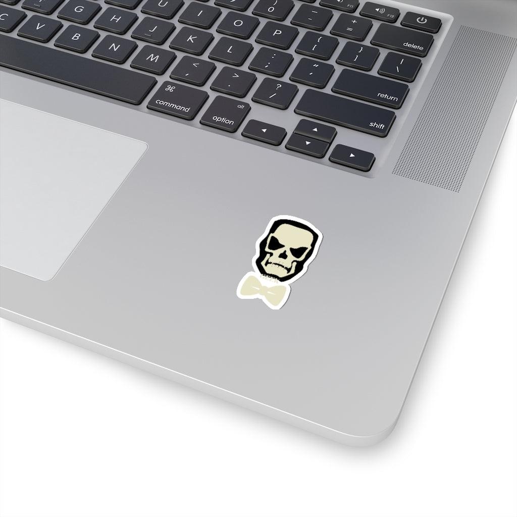 Skull Geek Kiss-Cut Stickers - Domino Zee