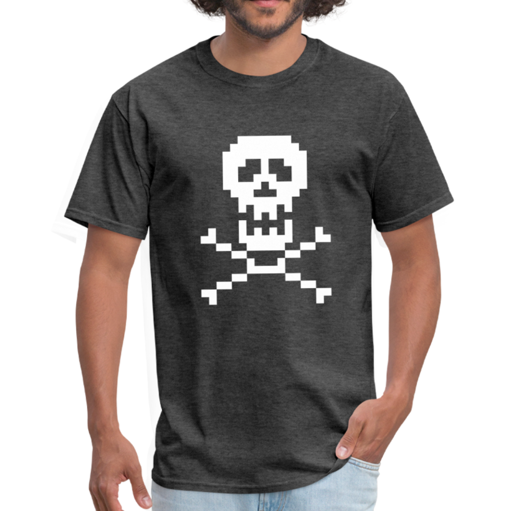 Pixel Skull & Cross Bones Unisex Classic T-Shirt.