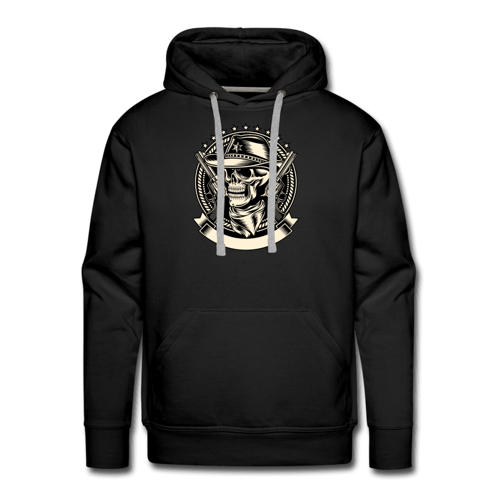 Sheriff Men’s Premium Hoodie - black