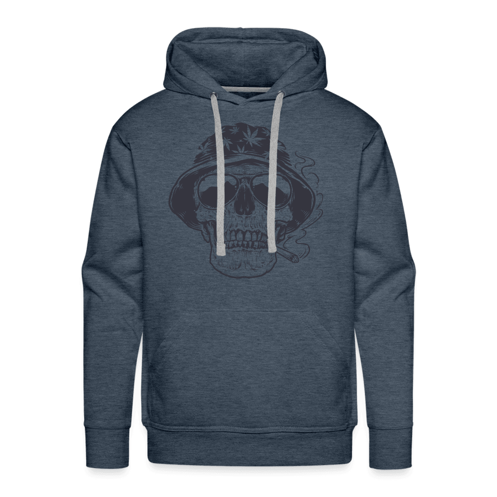 Men’s Premium Hoodie - heather denim